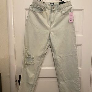 Women's High-Rise Straight Dad Jeans